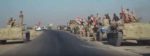 Огромный конвой иракской армии движется к сирийской границе