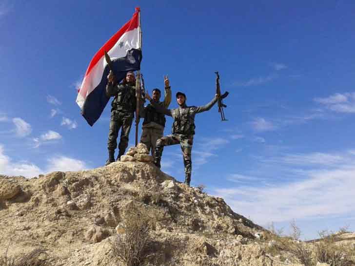 Сирийская армия штурмует последний оплот ИГИЛ на востоке Сувейды