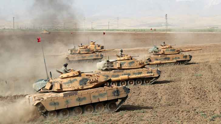 Турецкая армия открыла командный центр для предстоящей военной операции в Сирии