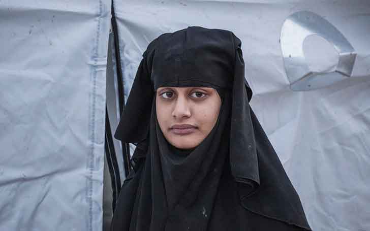 Шамима Бегум в лагере Аль-Хоул