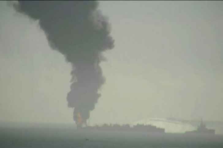 Американские военные уничтожили сирийский танкер