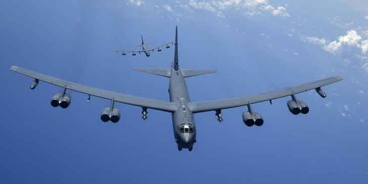 Американская провокация в Средиземноморье не удалась из-за поломки бомбардировщика B-52