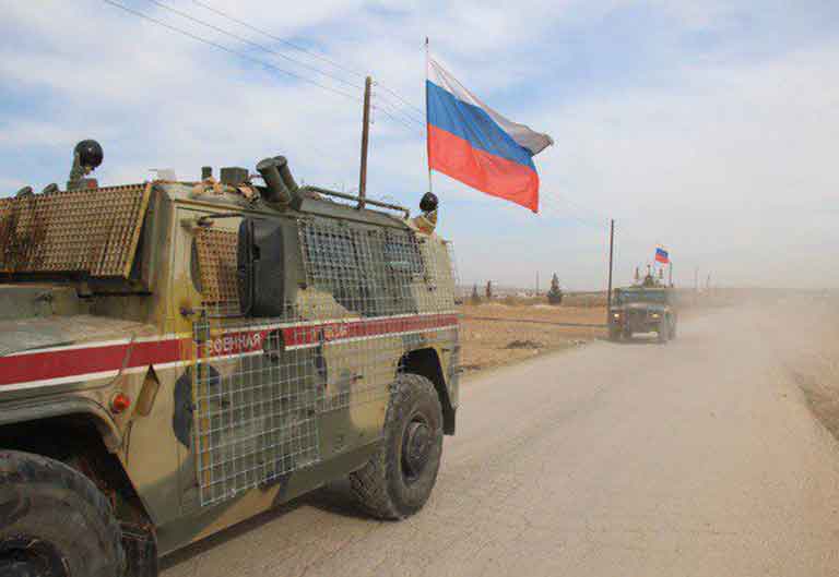 Бронемашина российской военной полиции подорвалась в Сирии на фугасе: 3 раненых