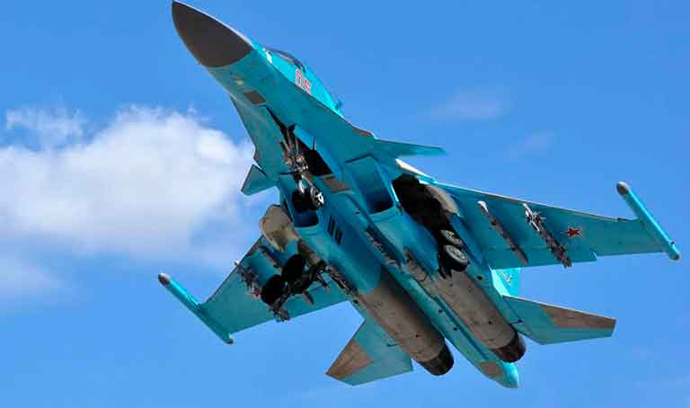 Российские Су-35 перехватили израильские F-16