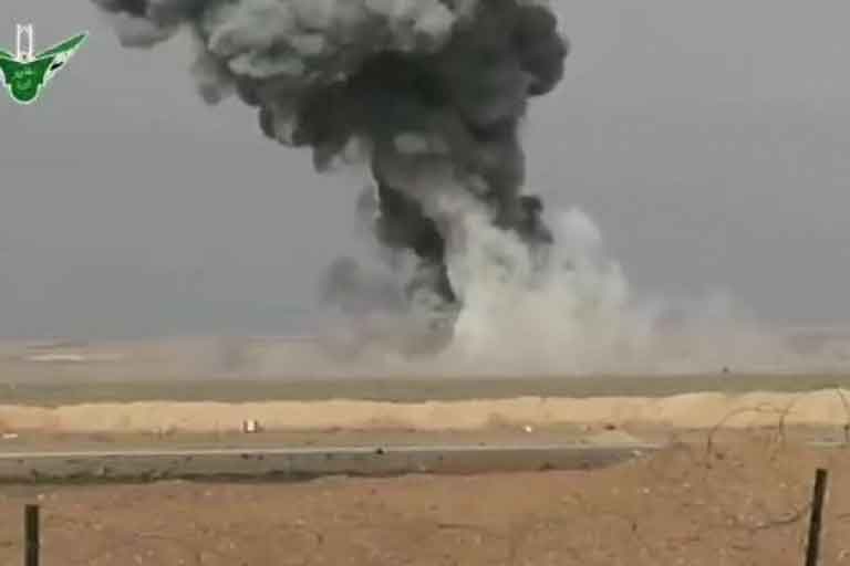 Истребитель-«стелс» F-35 ВВС США нанес удар по сирийским войскам