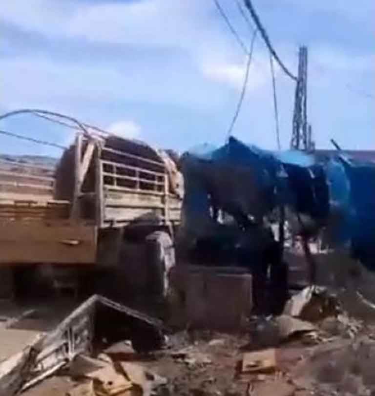ВКС РФ разбомбили турецкую колонну в Идлибе