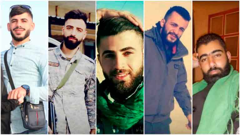 Бойцы ливанской "Хезболлы", погибшие от турецких авиаударов по Сирии