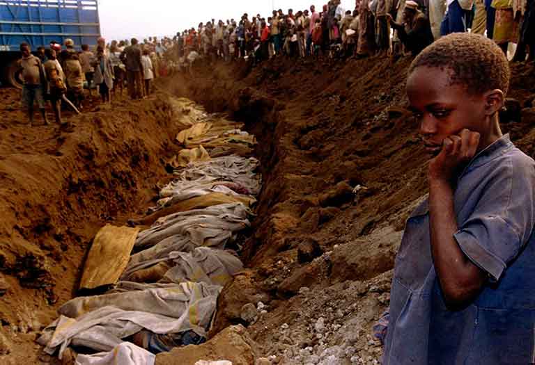 Массовые казни тутси в Руанде