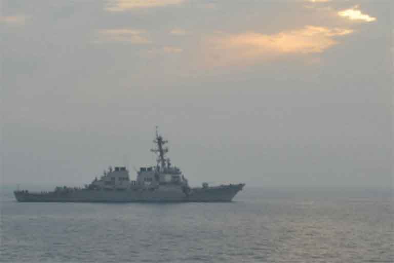 Эсминец УРО USS Porter ВМС США направился на перехват иранского танкера, идущего в Венесуэлу