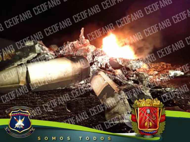 Истребитель ВВС Венесуэлы сбил американский самолет с наемниками