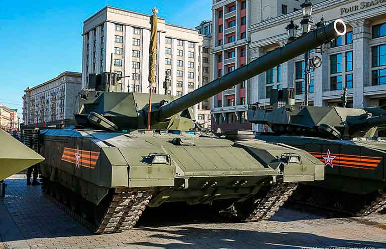 Танк Т-14 «Армата» прошел испытания в беспилотной режиме