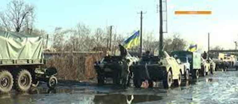 ВСУ выдвинули к линии фронта на Донбассе танки, орудия и БМП