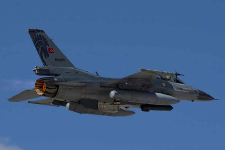 Истребители F-16 ВВС Турции атаковали территорию Нагорного Карабаха