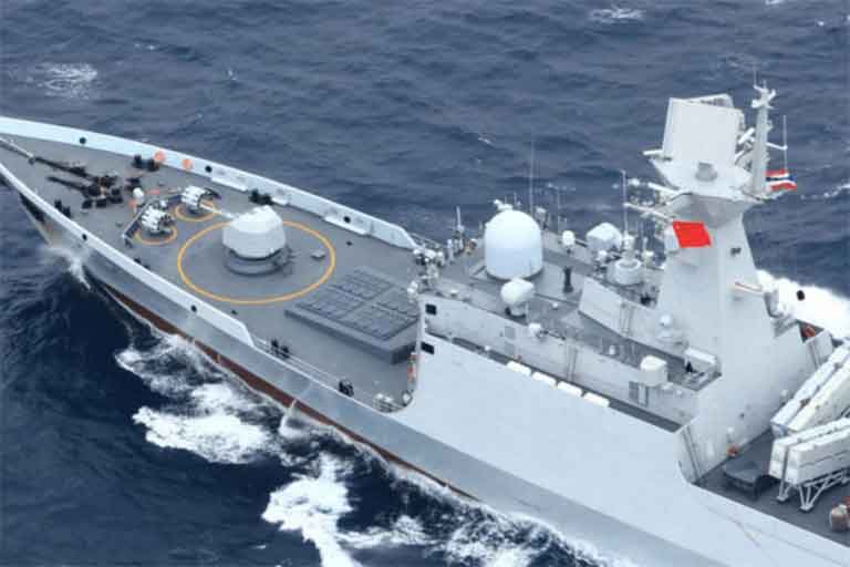 Пекин отправляет группировку боевых кораблей в территориальные воды США
