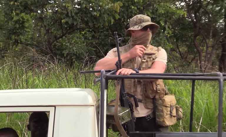 Бойцы российской ЧВК, работающие в ЦАР, отразили вторжение боевиков из Конго