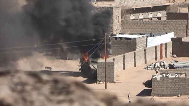 Боевики «Ансар Аллах» отразили наступление просаудовских сил в провинциях Мариб и Шабва (видео)