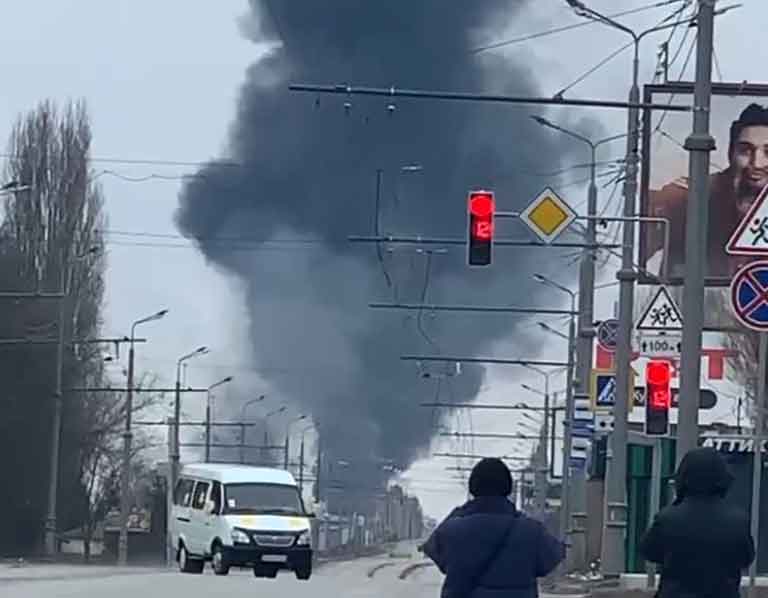 В Харькове возобновились ожесточенные бои: по городу работают РСЗО, в небе Су-34 ВКС РФ (видео)