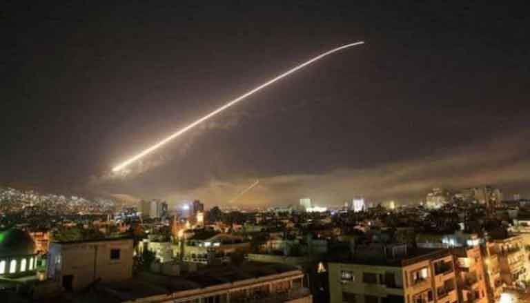 Су-35 ВКС РФ сорвали атаку ВВС Израиля на Латакию, а системы РЭБ минимизировали потери в окрестностях Дамаска (видео)